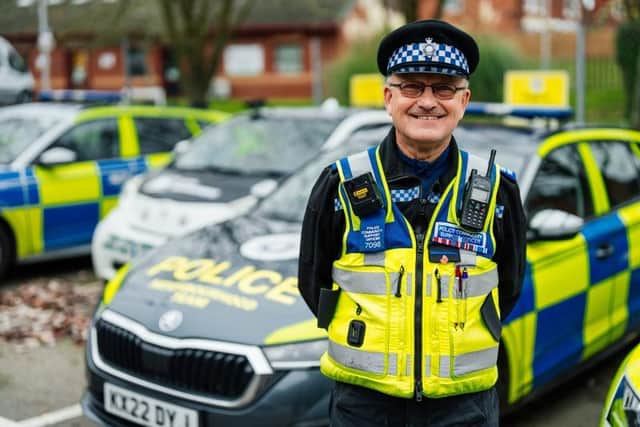 PCSO Peter Littleton is retiring this month