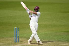 Emilio Gay scored a brilliant 145 for Northants against Surrey on Monday