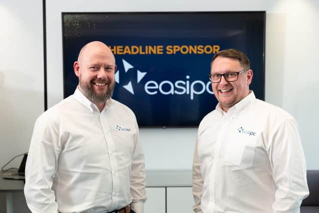 Headline sponsors easipc. 