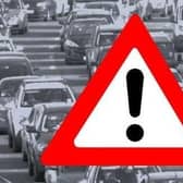 Delays are expected on the A14 near Kettering on Monday April 3.