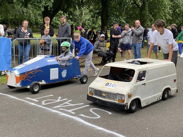 All set to race