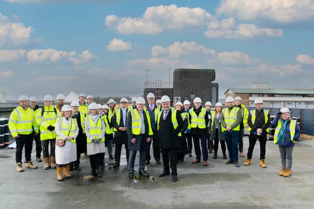 A ceremony at Chisholm House officially launched the project