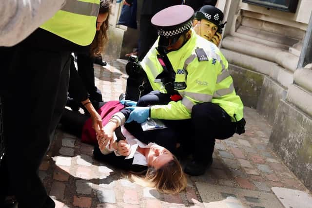 Hundreds of people have been arrested at Extinction Rebellion protests around the country