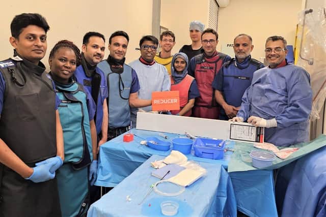 The KGH Cardiac Team involved in delivering the new procedure to patients.
