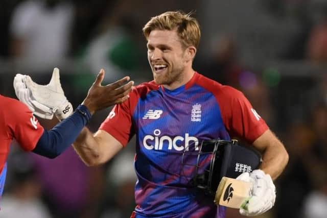 David Willey has played for England 84 times in ODIs and T20 internationals