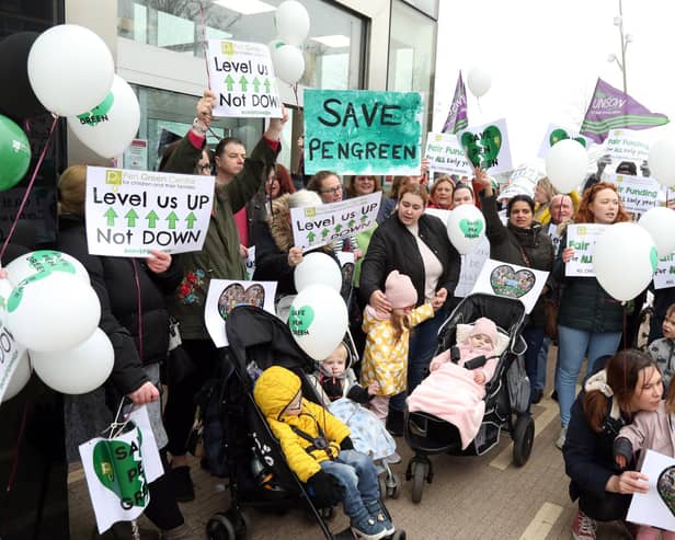 Flashback to last year when Pen Green once again faced funding cuts