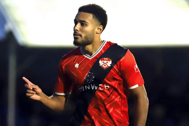 Former Kettering Town striker Tyrone Lewthwaite has signed for Corby Town (Pictures: Peter Short)