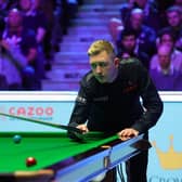 Kettering's Kyren Wilson in action during his first-round win over Matthew Selt at the Cazoo UK Championship. Picture courtesy of World Snooker