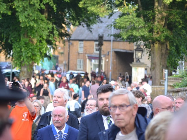 Hundreds attend Rowell Fair Proclamation day bright and early on Monday morning