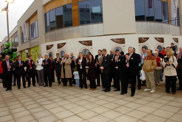 Corby: Opening of Willow Place shopping centre - 2007