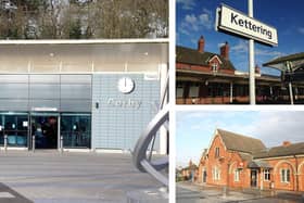 Ticket offices at every station in North Northamptonshire could close under new proposals. Photos: Alison Bagley / Kate Cronin (National World).