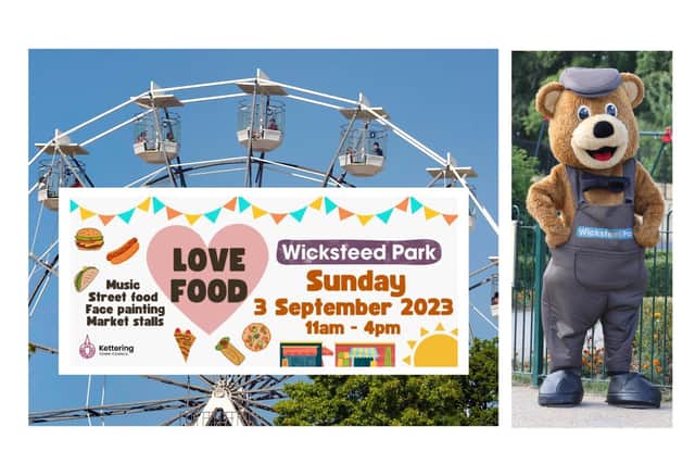 Kettering Town Council will hold the Love Food festival at Wicksteed Park on the first Sunday in September