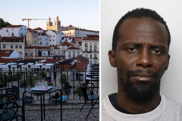 Simite Embalo, from Lisbon in Portugal, has been sent to prison after dealing drugs in Corby. Image: NW / Northants Police / Getty Images