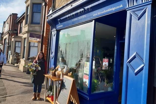 Lily Rose Floral Design enjoyed a successful start to the business in Higham Ferrers