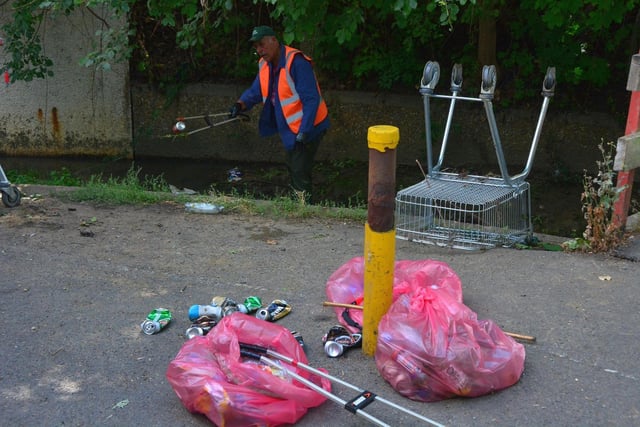 The Queensway clean-up