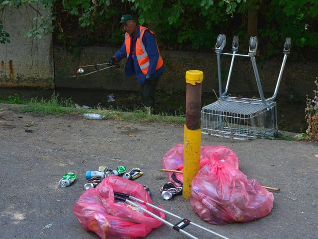 The Queensway clean-up