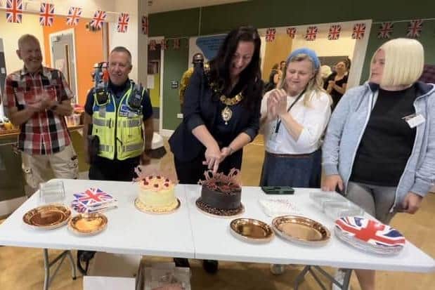 The celebrations at last year's fun day