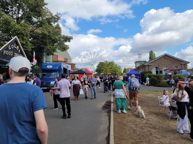 The Love Food event at Wicksteed Park