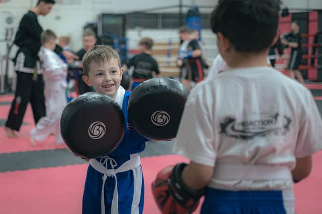 A Proaction Martial Arts & Fitness session in action