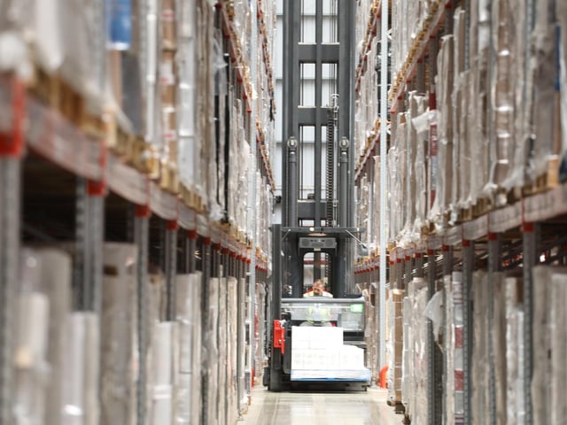 A 300-strong team works there, (230 Europa full time equivalents), across a range of roles, from operatives to forklift drivers, flow managers to engineers.