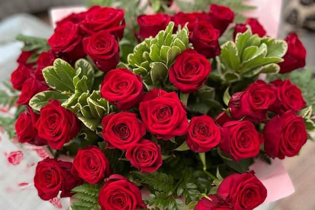 Hand-tied Roses