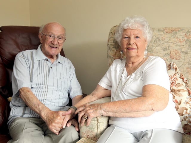 Higham Ferrers couple Muriel and Jack Wood will be celebrated their diamond wedding anniversary in 2013