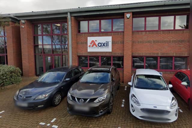Google Maps view of Axil Integrated Services in Corby