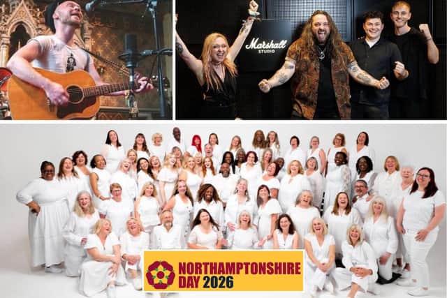 Ross Alexander, The Whisky Flowers and Northants Sings Out choir /IMG