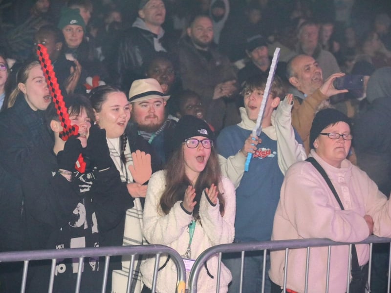 PICTURE SPECIAL: Kettering Christmas lights switch on event 2024