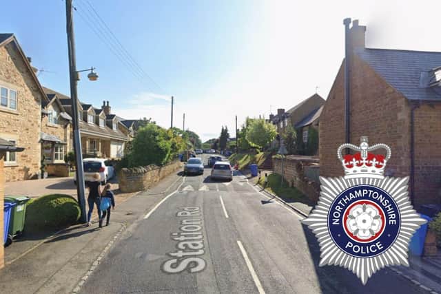 Station Road, Rushton