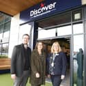 The official opening of the Discover Northamptonshire hub at Rushden Lakes