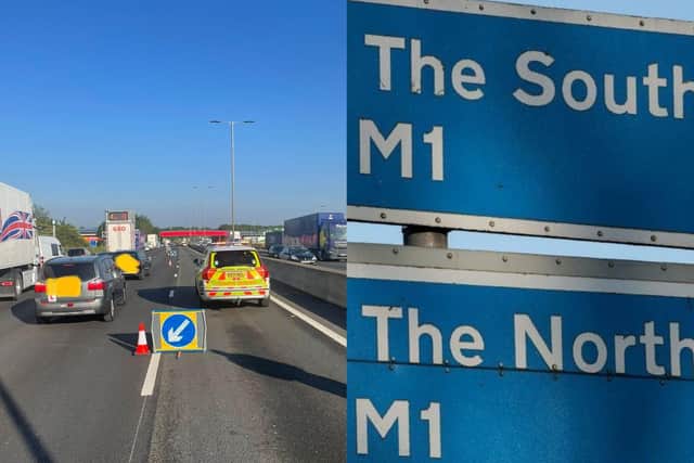 The M1 remains closed due to a collision near Northampton this morning (June 13).