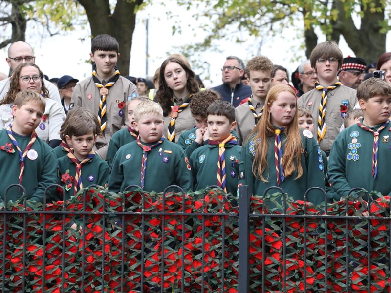 Corby Remembrance Sunday service :