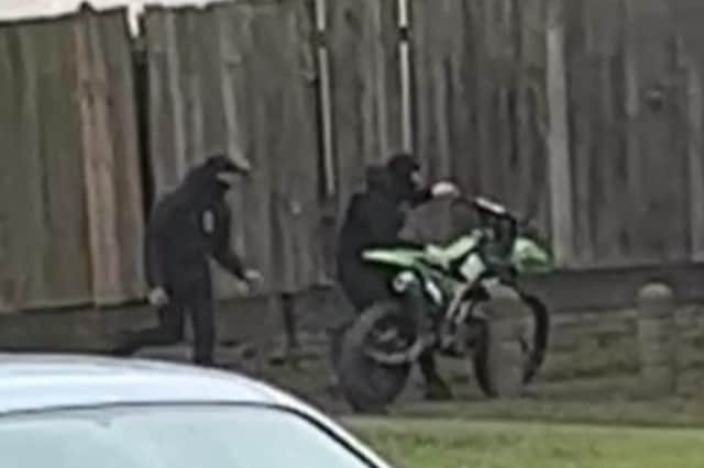 Two bikes were stolen from Eastbrook, Corby