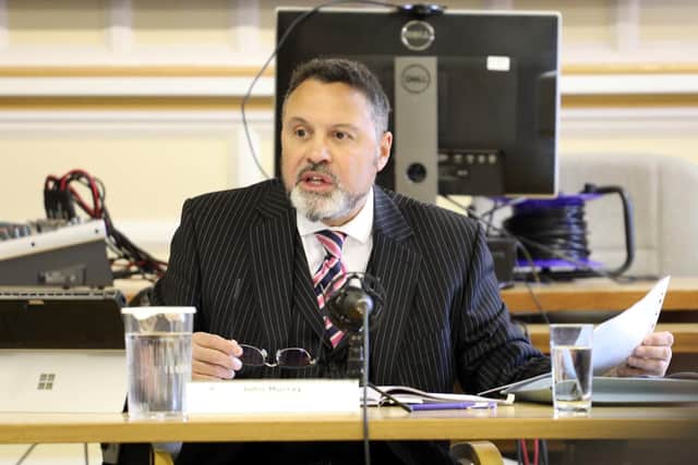 Kettering, public inquiry at Kettering offices of North Northants Council - Inspector John Murray hears evidence in May 2022