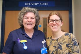 Bereavement Midwife Carolyn Rowbotham and Consultant in Obstetrics and Gynaecology Mrs Kirsty Adcock