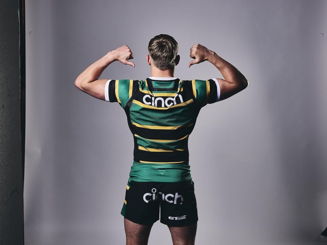 Saints' new home kit for the 2025/26 season