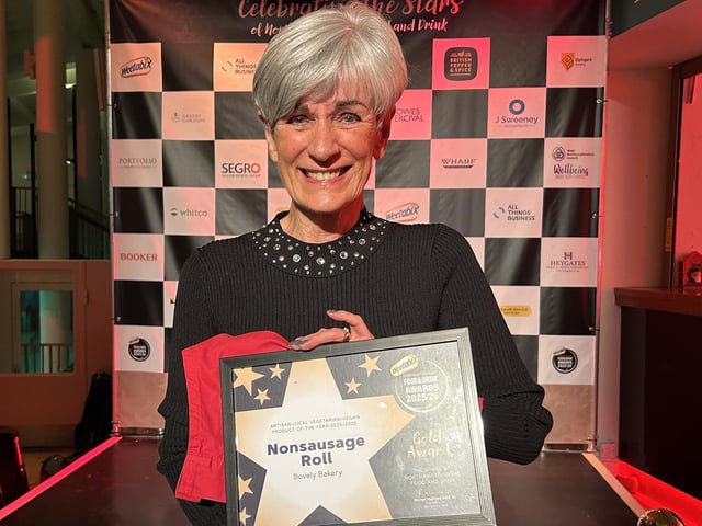Awarded gold was Nonsausage Roll by Dovely Bakery.