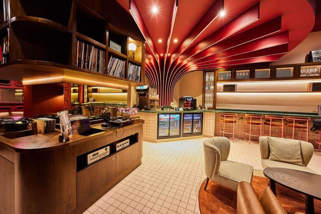 Jones AD's design for the Cumberland Hotel's VIP Lounge.