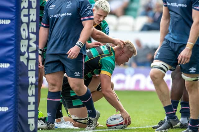 Tom Pearson shone for Saints (picture: Ketan Shah)