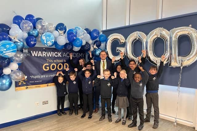 Warwick Academy has been rated as a good school