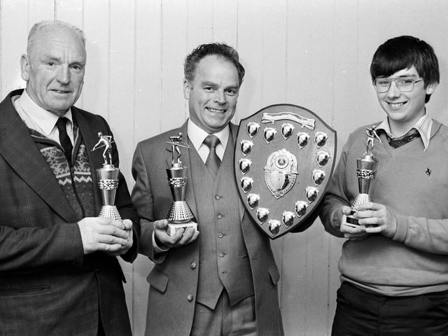 1983 snooker presentation Kettering