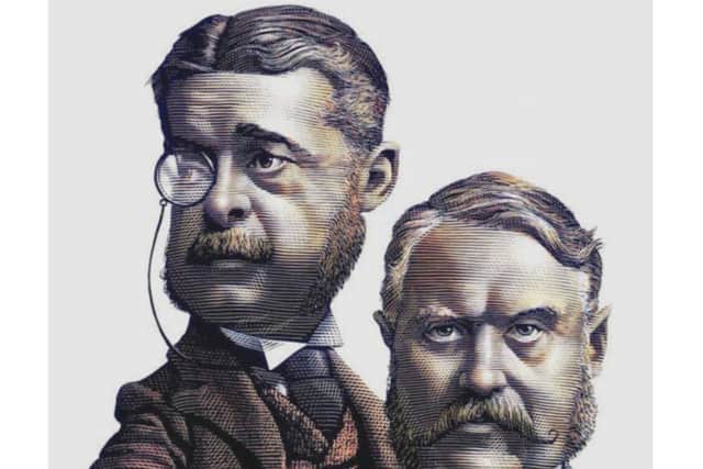 The Victorian operatic duo Gilbert & Sullivan who will enchant a Higham Ferrers audience on Sept 30