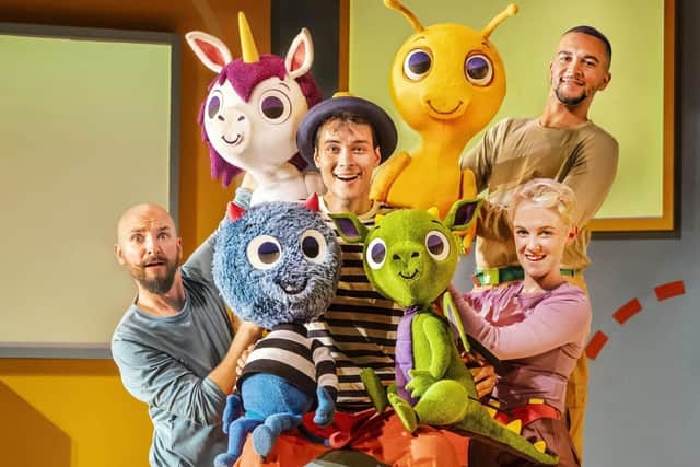 The Cast of There's a Monster in Your Show