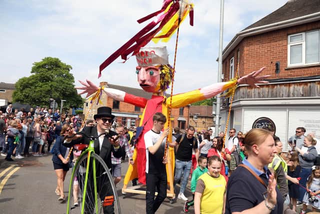 Corby Pole Fair 2022, celbrations of the once every 20 year Corby Pole Fair
Parade through The Jamb and  High Street
June 3 2022