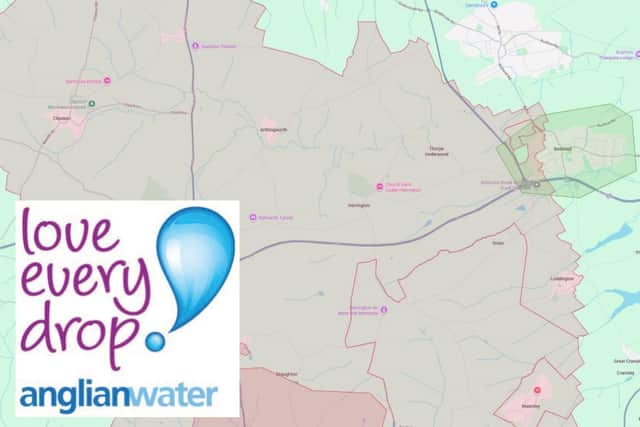 Anglian Water has confirmed that two burst pipes were fixed overnight