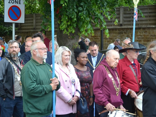 Hundreds attend Rowell Fair Proclamation day bright and early on Monday morning