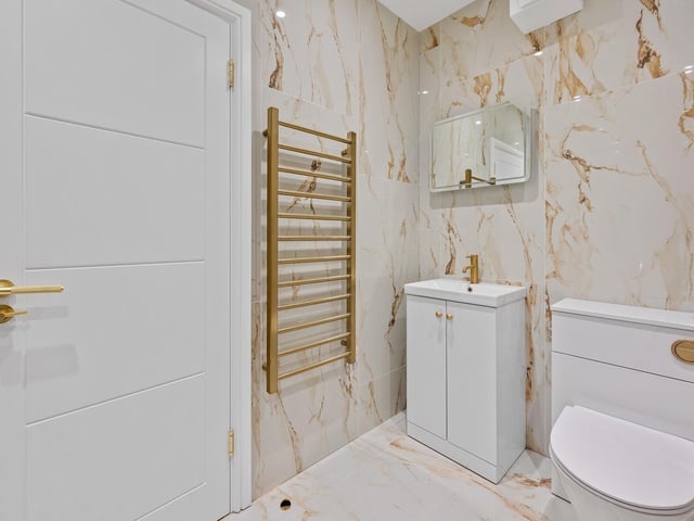 Inside the bathroom
