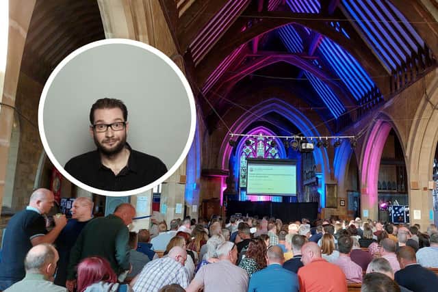 Gary Delaney performed to a sell-out audience in Kettering. Credit: National World/Andy Hollingworth