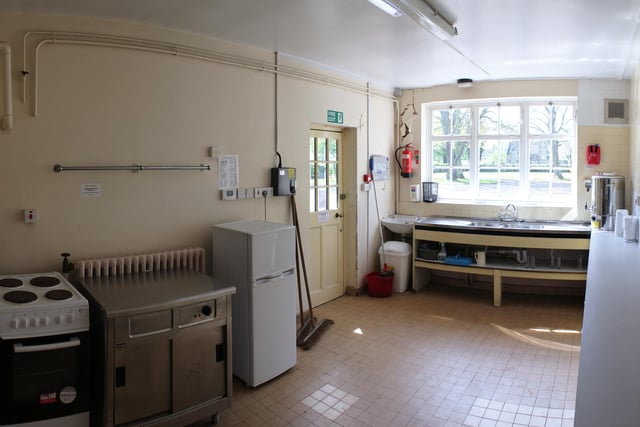 The kitchen before the refurbishment took place.